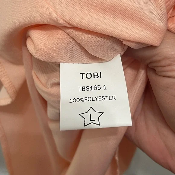 Tobi sleeveless top coral large - Picture 5 of 11